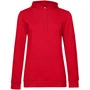 Толстовка с капюшоном женская Hoodie, красная 1840640420