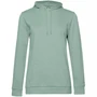 Толстовка с капюшоном женская Hoodie, серо-зеленая 1969392692