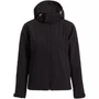 Куртка женская Hooded Softshell черная 674832701