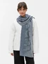Шарф Denim XXL на заказ, полушерсть 1877676299