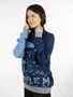 Джемпер на заказ Tricksy Net Reglan, полушерсть 1224884788