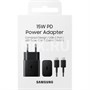 Сетевое зарядное устройство Samsung Adaptive Fast Charging Adapter EP-T1510 Black 1884324135