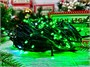 Гирлянда Нить Клип Лайт 20м. 200 зеленых диодов, с мерцанием, черный каучук, IP45 - 5225Hg LEON LED (LIGHT) 608941015