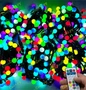 Гирлянда нить уличная 40 м. 320 диодов SMART RGB (шар 2,3 см.), пульт, черный каучук, IP65 - 40-Q523H CEIMAR 1013185513