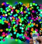Гирлянда нить уличная 80 м. 480 диодов SMART RGB (шар 3,0 см.), пульт, черный каучук - 80-3767 H IP65 LEON LED (LIGHT) 79263381