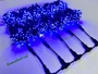 Гирлянда Клип Лайт Спайдер 5х20м. 1000 синих диодов статика, пульт ДУ, черный каучук IP65 ЕлкаСайт 501122196