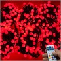 Гирлянда нить уличная 70 м. 420 диодов SMART RGB (шар 3,0 см.), пульт, черный каучук - 70-3767 H IP65 LEON LED (LIGHT) 1862446473