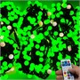 Гирлянда нить уличная 20 м. 160 диодов SMART RGB (шар 2,3 см.), пульт, черный каучук - 20-3787 H IP65 LEON LED (LIGHT) 697201210