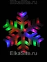 Световая фигура Снежинка 36 LED Хамелеон 41см. - 10.5T.X HML RG/RB Winner Light 1925069312
