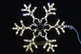 Светодиодная снежинка 60см. (дюралайт теплый с мерцанием) - 7063WWF LEON LED (LIGHT) 720308139