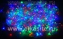 Гирлянда нить 20.0м. 300 разноцветных диодов, прозрачный пвх - LN-300L-RGB LEON LED (LIGHT) 1754011494