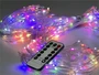Занавес Роса 3x2м. 384 Led Мульти, с пультом, USB, прозрачный провод - C5-0200 M IP44 VESELO (LEON) 383760714