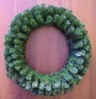 Венок новогодний 1 (d=50см.) хвоя тёмно-зелёная - ВН-1 371646039