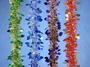 Мишура Лесная d=95мм, L=2м, цвет: серебро, розовый (штамп Шишки) арт. М0707 772359096