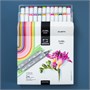 Набор спиртовых маркеров Малевичъ Graf'Art Brush, Флора 24 цвета 832877538