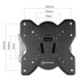 Кронштейн настенный ONKRON BASIC M1S чёрный для размера 17"-43" 699744113
