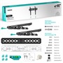 Кронштейн настенный ONKRON TM6 чёрный для размера 43"-85" 2043615772