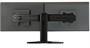 Двойная настольная подставка Wize DSH2 для 2-х дисплеев размером 10"-24" 1628208136