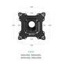 Кронштейн настенный ONKRON NP28 чёрный для размера 17"-43" 1169755238