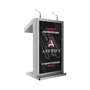 Интерактивная трибуна AxeTech Double 23,8" с рекламным дисплеем Medium 738436733