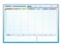 Информационный магнитно-маркерный стенд "Планер еженедельный" + комплект тематических магнитов КМ-15 Zarnitza 345717965