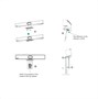 Комплект крепления Yealink TV-Clip Mount 1243178508