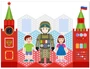 Патриотический стенд Ньютоникум "Служу России" 9681784