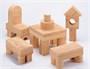 Развивающий конструктор крупногабаритный "SOFT EVA WOODY BLOCK-152" Weplay WPL KC2802 610461539