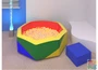 Мягкий детский бассейн 8 угольный разборный "Инклюзив" 1766454283