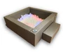 Ступенька к сухому бассейну Pappado 80x30x30 см. 1131838135