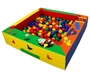 Сухой бассейн Pappado квадратный с дидактикой 130x130x30 см. 1193231876