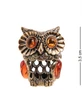AM-2987 Наперсток «Совушка» (латунь, янтарь) 1092298406