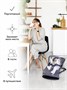 Детский шезлонг Amarobaby, Baby time, серый AB21-25BT/11