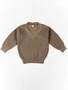 Свитер для девочки Amarobaby KNIT, бежевый AB-OD21-KNIT2601/03-122