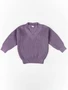 Свитер для девочки Amarobaby KNIT, сиреневый AB-OD21-KNIT2601/17-122
