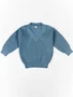 Свитер для девочки Amarobaby KNIT, голубой AB-OD21-KNIT2601/19-122