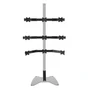 Напольная стойка на 9 мониторов ONKRON FSPRO1L-33 Silver для размера 15"-28" 1717245290