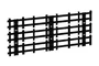 Кронштейн настенный для 12-ти дисплеев размером 46"-60" Antall SR-3x4 1007346789