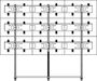 Мобильная напольная стойка для 9-ти панелей EliteBoard EW-5533FFM для размера 55" 317785729