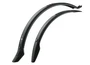 Комплект полноразмерных крыльев SKS Velo-65 CROSS SET 26" черные пластик 65мм 808014009