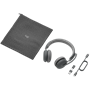 Bluetooth-гарнитура Logitech Zone Wireless 2 UC Graphite (with receiver), цвет черный 2136958799