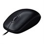 Мышь Logitech M100 910-006652, цвет черный 340821166