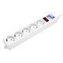 Сетевой фильтр Powercube SPG-B-15-WHITE 5м (5 розеток) 355975909