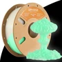 PLA пластик Luminous Glow green ERYONE Зеленый светящийся 1,75 мм (1кг) 931921295