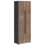 Гардероб VELION VENEER VRWCS 80.1, американский орех/яшма черный, 800х430х2253 мм 472568075