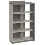 Стеллаж высокий WOOD&STONE СФ-534101, дрифтвуд/бетон чикаго темный, 1037х455х1770 мм 845067849