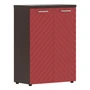 Шкаф средний TORR LUX TLMC 85.1, красный/венге магия z, 856х450х1203 мм 1297709298
