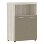 Шкаф средний TORR LUX TLMC 85.3, капучино/сосна эдмонт z, 856х450х1203 мм 1643824955