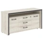 Тумба с фригобаром TORR TTF-3D.1A, сосна эдмонт, 1640х550х800 мм 381520856