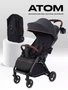 Коляска прогулочная Mowbaby Atom Graphite 1014303239